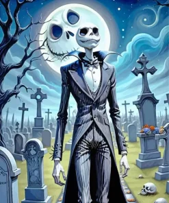 Jack Skellington Art Diamond Painting