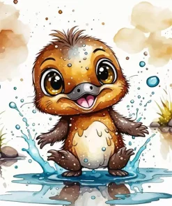 Little Platypus Diamond Painting