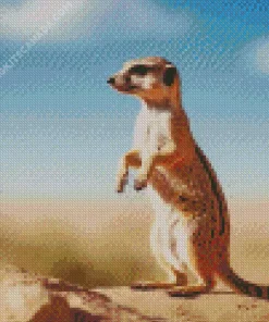 Meerkat Animal Diamond Painting