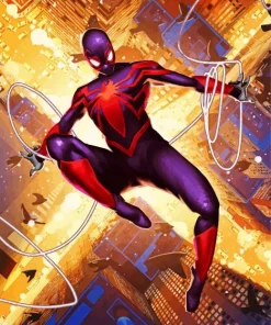 Miles Morales Character Diamond Painting