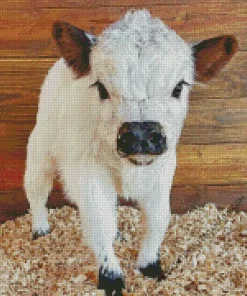 Miniature Cow Diamond Painting