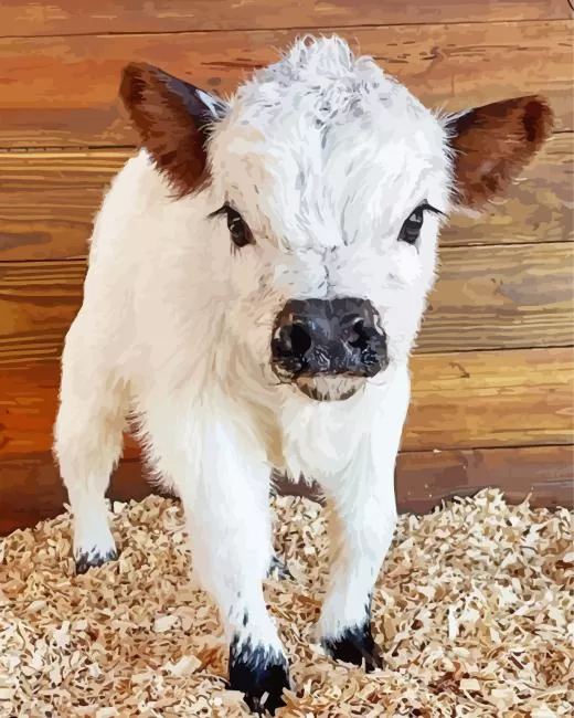 miniature cow Diamond Paints