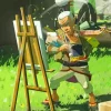 Pinkago BOTW Painter Diamond Painting