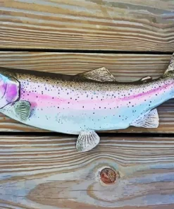 Rainbow Trout Fish Diamond Painting
