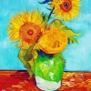 Sunflowers In A Vase Diamond Painting