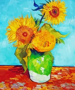 Sunflowers In A Vase Diamond Painting