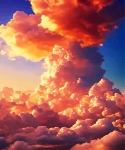 Sunset Clouds Diamond Painting