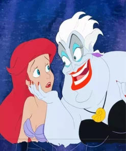 The Little Mermaid Ursula Diamond Painting