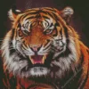 Tiger Roaring Diamond Painting