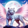 Tiger With Wings Diamond Painting