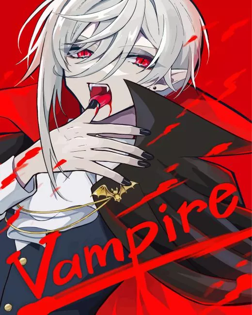 vampire boy Diamond Paints