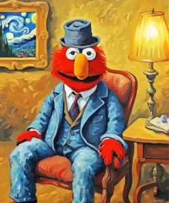 Vintage Elmo Diamond Painting