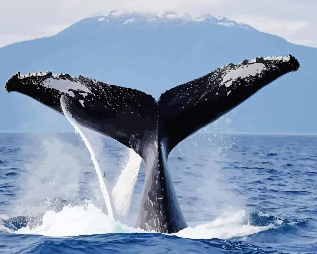 whale tail Diamond Paintings Whale Tail Diamond Painting