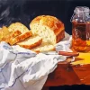 Bread And Honey Diamond Painting