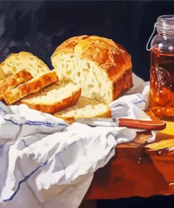 Bread And Honey Diamond Painting