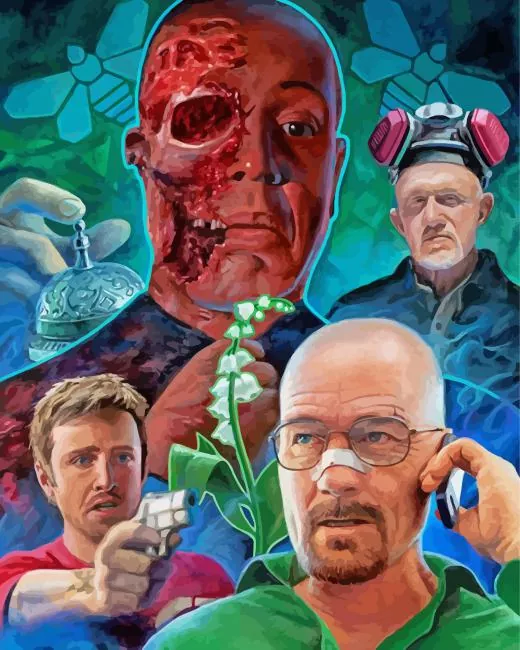 Breaking Bad Art Diamond By Numbers Breaking Bad Art Diamond Painting