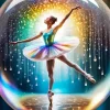 Bubble Ballerina Diamond Painting