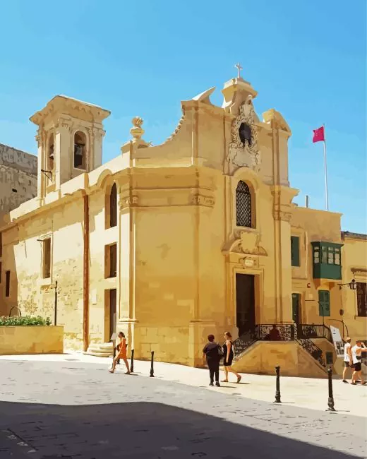 Church of Our Lady of Victory Diamond With Numbers Church of Our Lady of Victory Diamond Painting