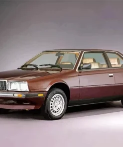 Classic Brown Car Diamond Painting