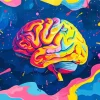 Colorful Brain Diamond Painting