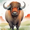 Easy Buffalo Diamond Painting