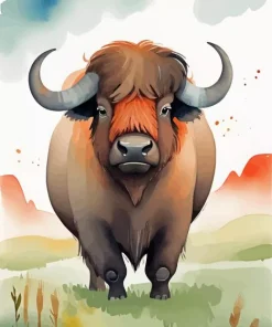 Easy Buffalo Diamond Painting