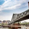 Frankfurt Iron Footbridge Diamond Painting