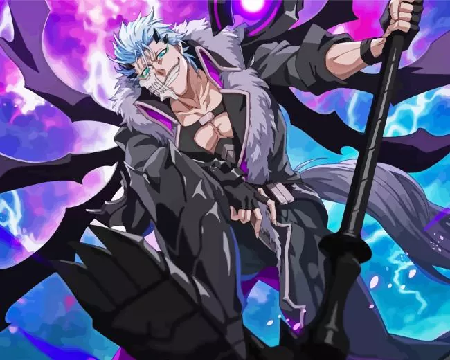 Grimmjow Jaegerjaquez Diamond Painst Grimmjow Jaegerjaquez Diamond Painting