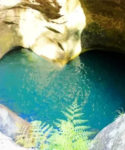 Killarney Glen Waterfalls Diamond Painting