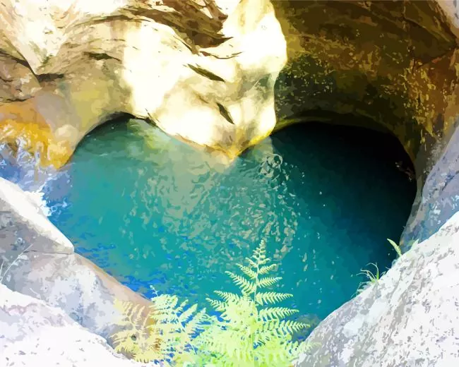 Killarney Glen Waterfalls Diamond By Numbers Killarney Glen Waterfalls Diamond Painting