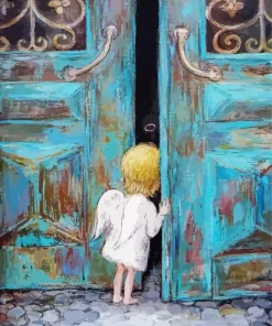 Little Angel Boy Diamond Painting