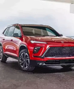 Red Buick Car Diamond Painting