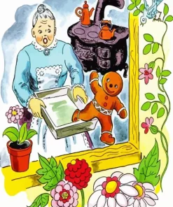 The Gingerbread Boy Diamond Painting
