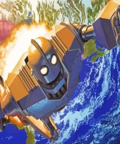 The Iron Giant Diamond Painting