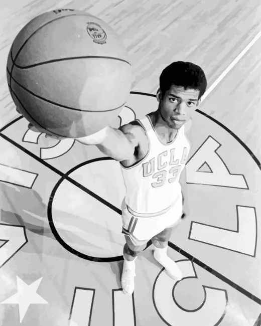 Young Kareem Bucks Diamond With Numbers Young Kareem Bucks Diamond Painting