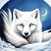 Arctic Fox Diamond Painting