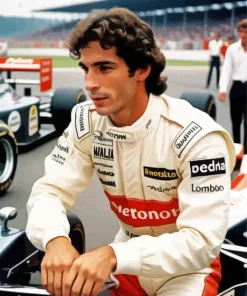 Ayrton Senna Diamond Painting