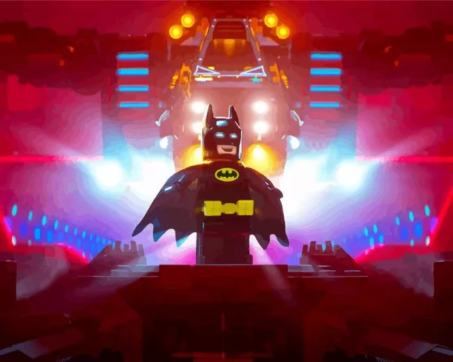 batman lego Diamond By Numbers Batman Lego Diamond Painting