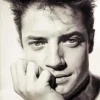 Black And White Brendan Fraser Diamond Painting