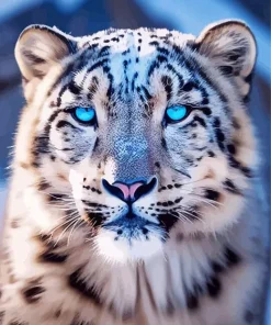 Blue Eyes Leopard Diamond Painting