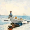Boys In A Dory Winslow Homer Diamond Painting