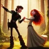 Brave Merida Boyfriend Diamond Painting