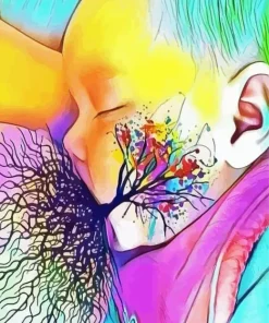 Breast Feeding Art Diamond Painting