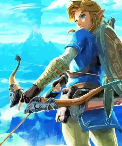 Breath Of The Wild Link Diamond Painting