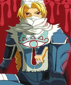 Breath Of The Wild Sheik Diamond Painting