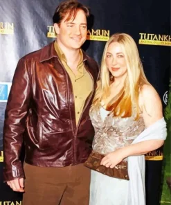 Brendan Fraser And His Wife Diamond Painting