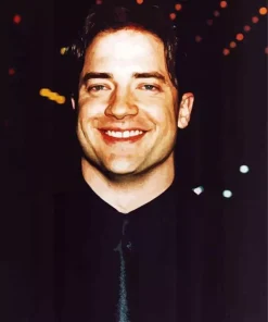 Brendan Fraser Smiling Diamond Painting