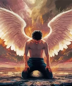 Broken Angel Diamond Painting