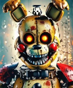 Broken Freddy Diamond Painting