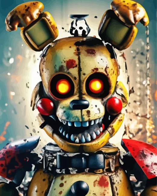 broken freddy Diamond Paintings Broken Freddy Diamond Painting